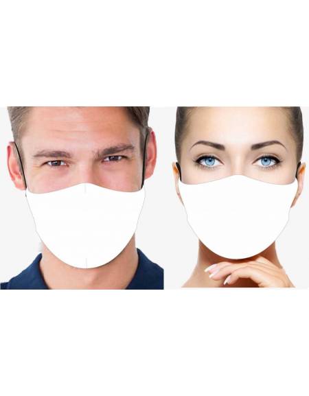 Mascherine Personalizzate Lavabili e Riutilizzabili - MINIMO 50 PEZZI